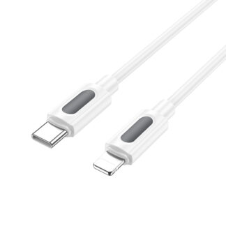 Кабель Borofone BX114 для зарядки та передачі даних iP White