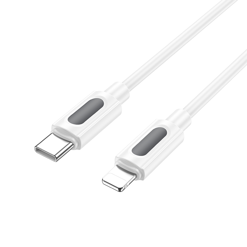 Кабель Borofone BX114 для зарядки та передачі даних iP White