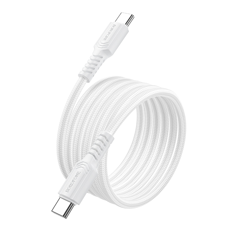 Кабель Borofone BX116 для швидкої зарядки та передачі даних Type-C to C — фото 4