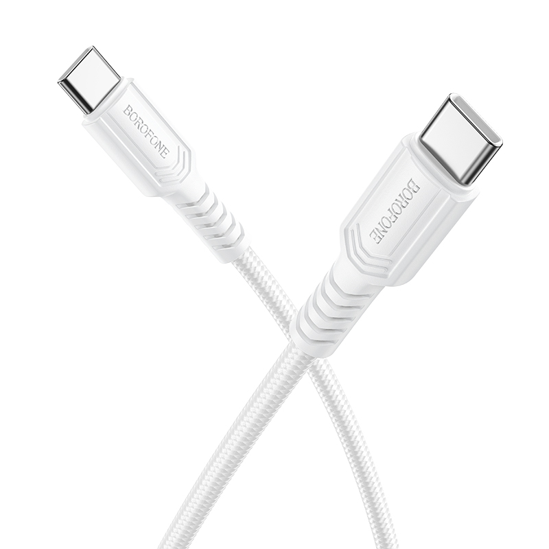 Кабель Borofone BX116 для швидкої зарядки та передачі даних Type-C to C