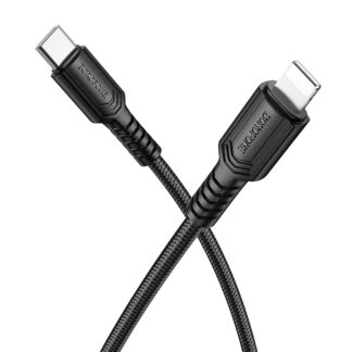Кабель для зарядки Borofone BX116 Certain PD iP Black