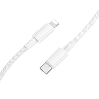 Кабель Borofone BX117 для зарядки та передачі даних iP White