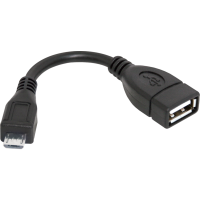 Кабель DEFENDER USB OTG microUSB(M)—USB(F), 8 см — фото 2