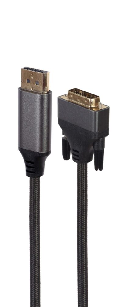 Кабель DisplayPort на DVI 24 +1, 4K 30Hz, 1.8 м Cablexpert