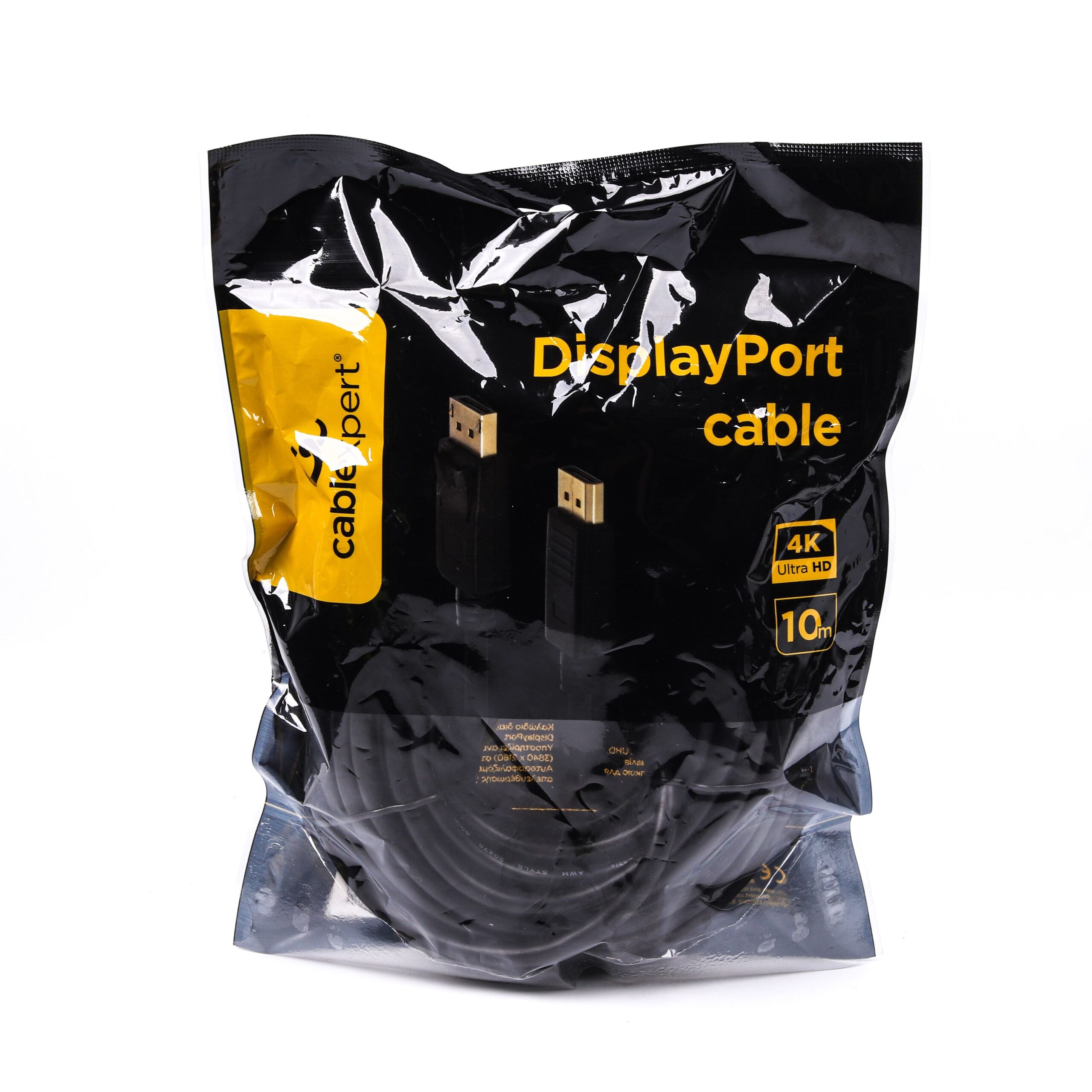 Кабель DisplayPort V1.2, 4 К 60 Гц, 10 м Cablexpert CC-DP2-10M — фото 3