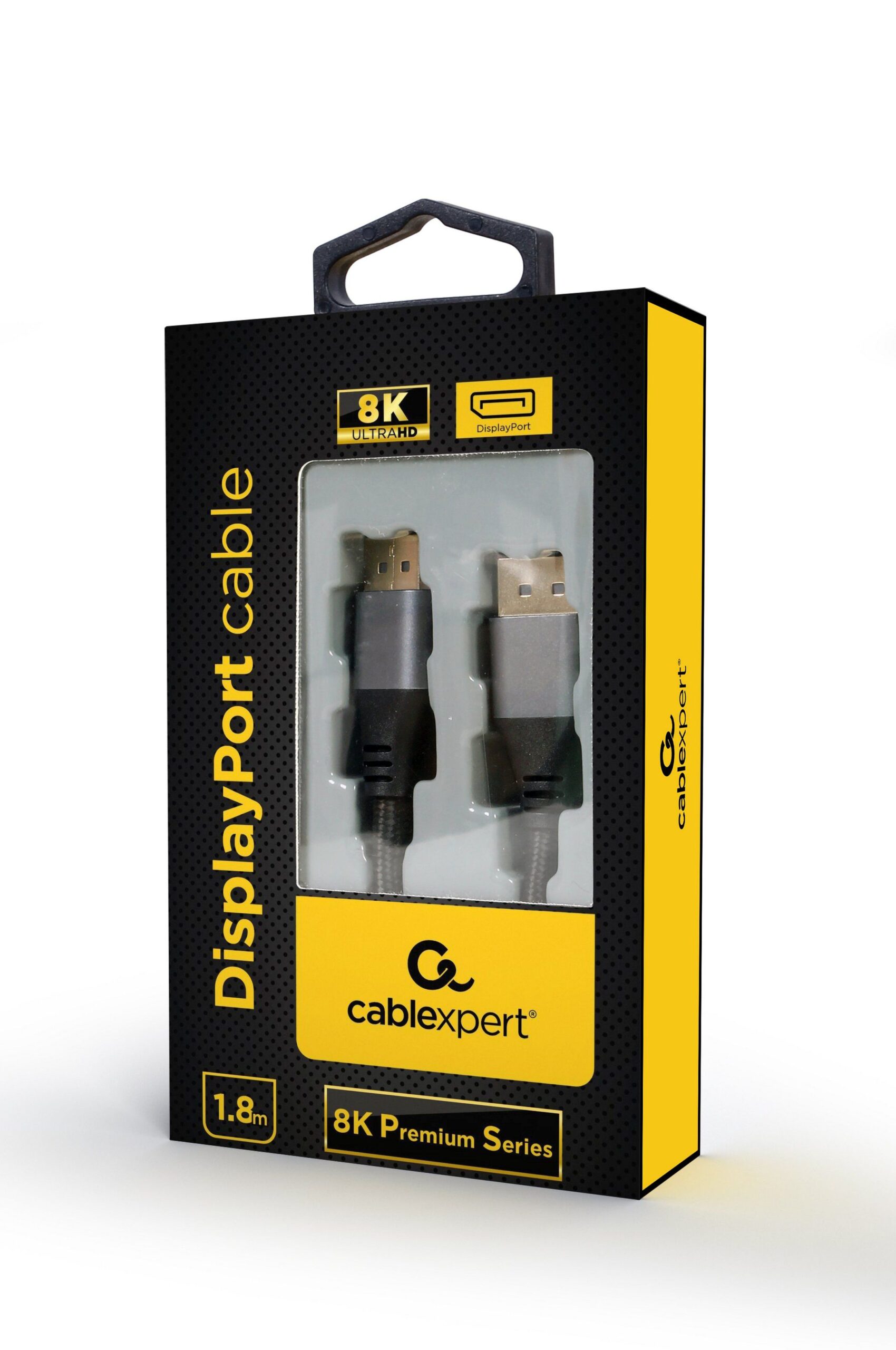 Кабель DisplayPort V1.4, 8K 60Hz, 1.8 м Cablexpert CC-DP8K-6 — фото 3