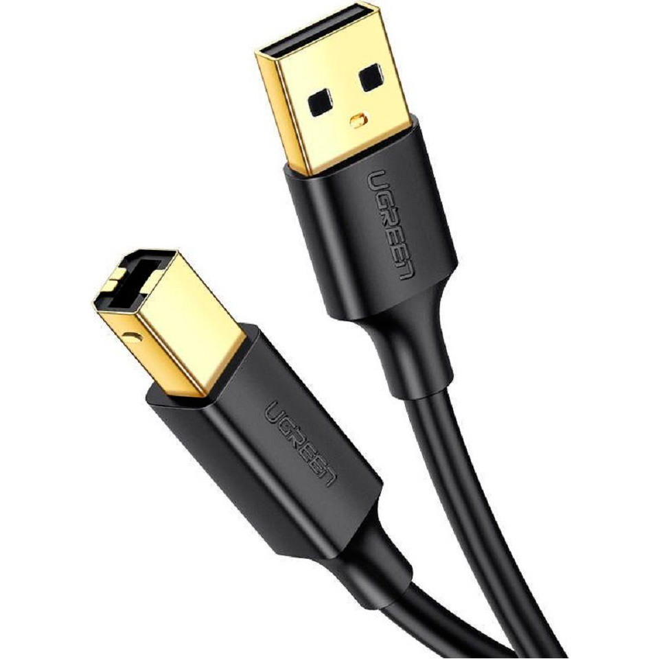 Кабель для принтера UGREEN US135 USB 2.0 AM to BM