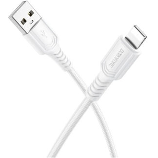Кабель для зарядки та передачі даних Borofone BX116 iP White — фото 3
