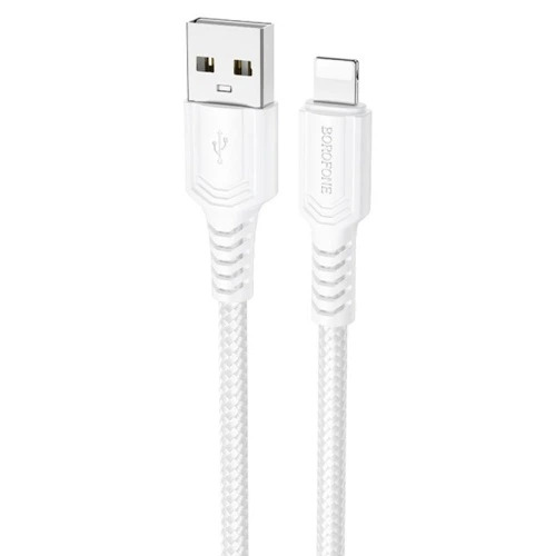 Кабель для зарядки та передачі даних Borofone BX116 iP White
