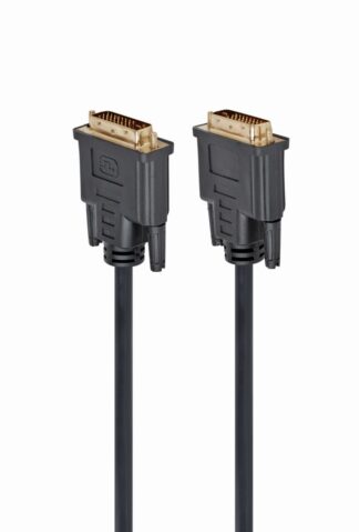 Кабель DVI, 24/24 (dual link), 1.8 м Cablexpert CC-DVI2-BK-6