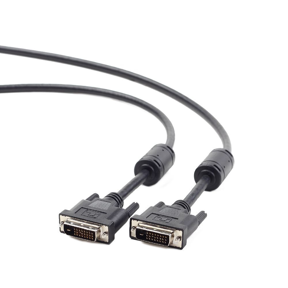 Кабель DVI, 24/24 (dual link), 3 м Cablexpert CC-DVI2-BK-10 — фото 2