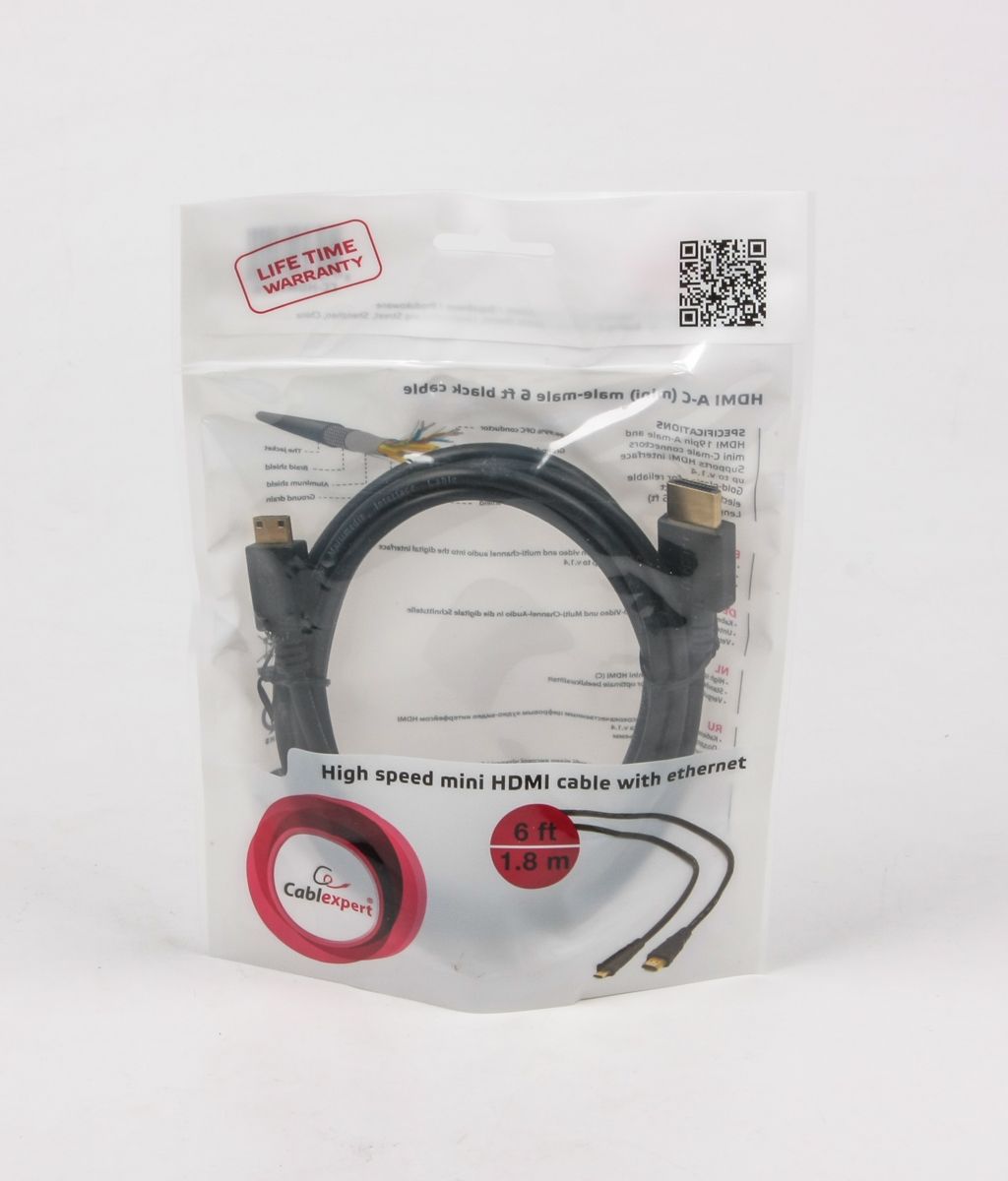 Кабель Hdmi-C (mini) Hdmi V.2.0, 4 К 60 Гц, з позолоченими контактами — фото 4