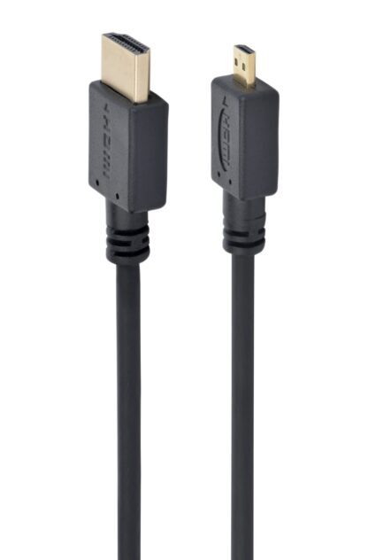 Кабель Hdmi-D (micro) на Hdmi V.2.0, 4 К 60 Гц, з позолоченими