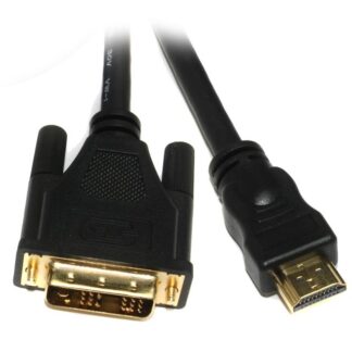 Кабель Hdmi-DVI (18+1) 3 м, M/M, в блістері Viewcon VD066-3M