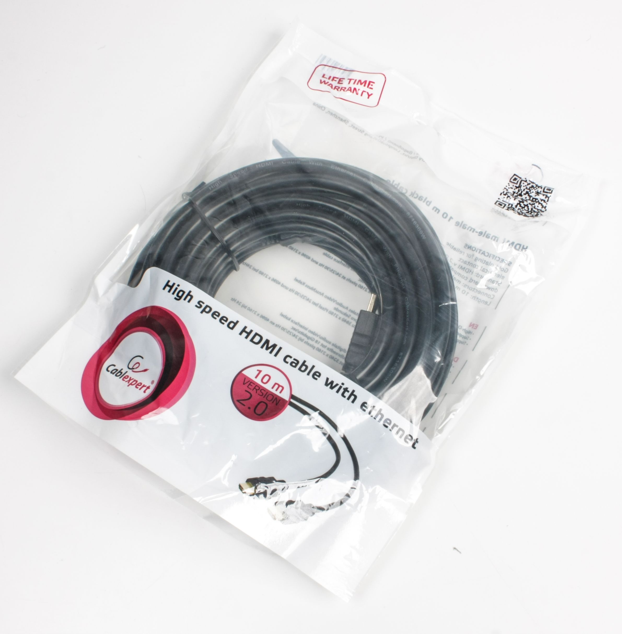 Кабель Hdmi V.1.4, 4 К 30 Гц, позолочені конектори, 10 м Cablexpert — фото 3