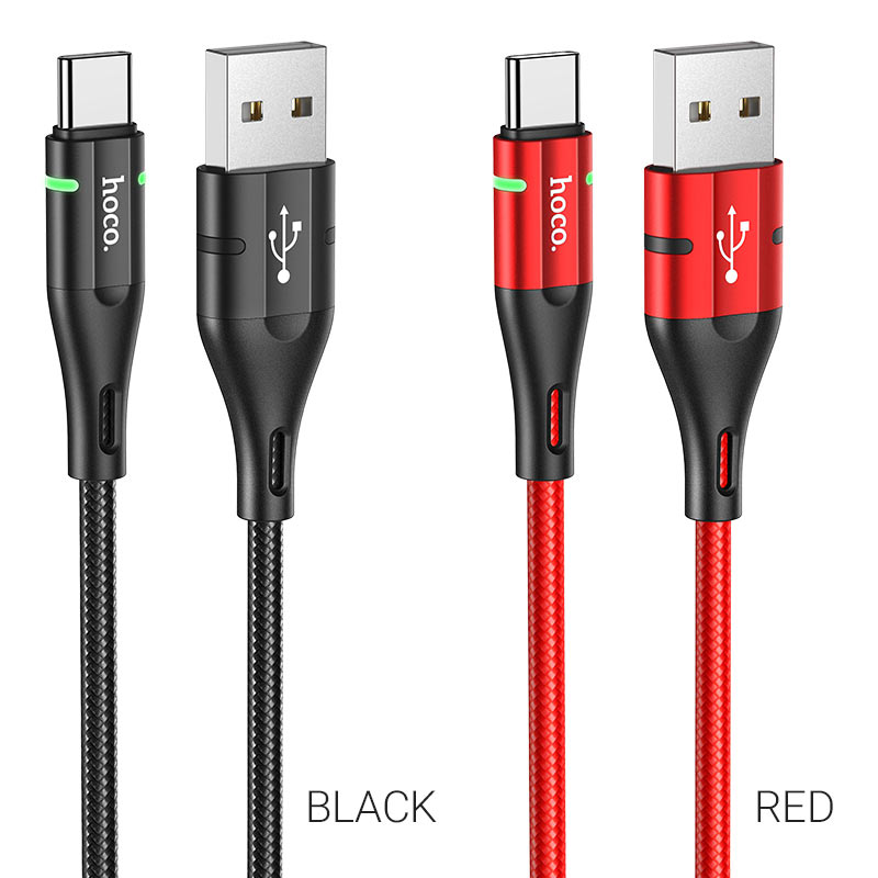 Кабель Hoco U93 USB to Type-C для швидкої зарядки — фото 4