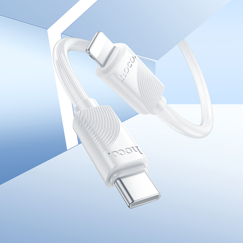 Кабель HOCO X114 Energy PD charging data cable iP White — фото 5