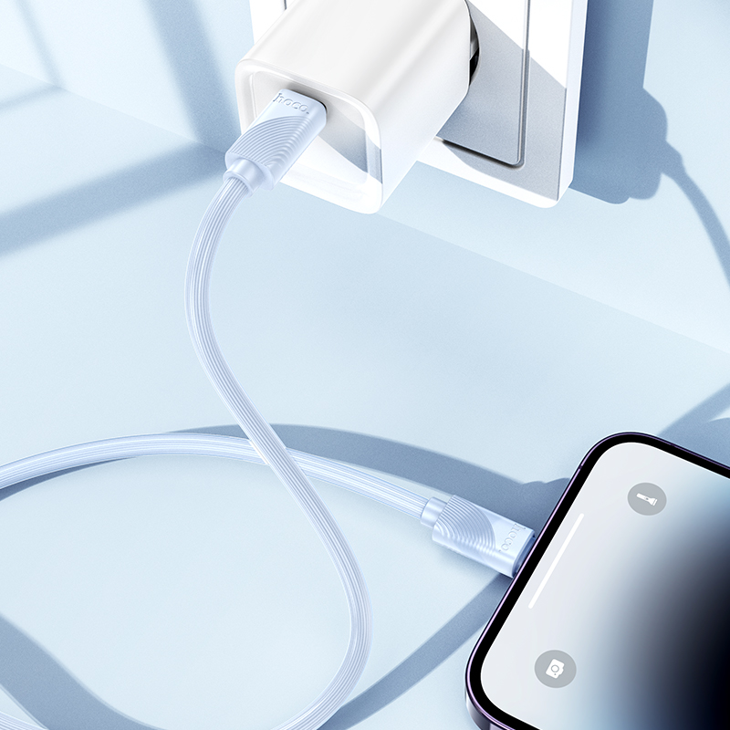 Кабель HOCO X114 Energy PD charging data cable iP White — фото 6