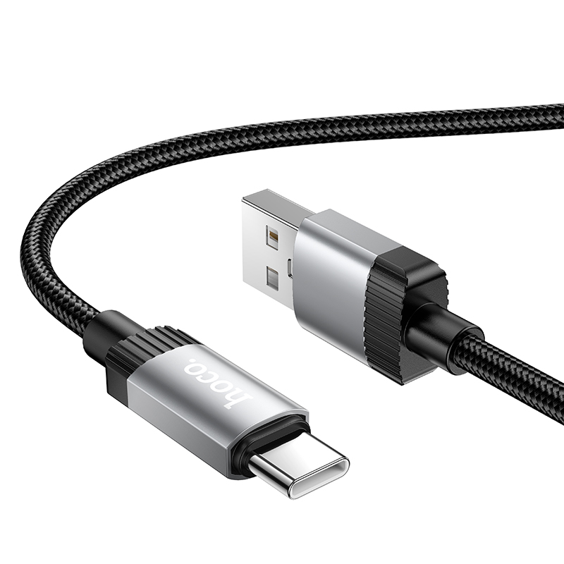 Кабель HOCO X117 Star charging data cable Type-C Black — фото 4