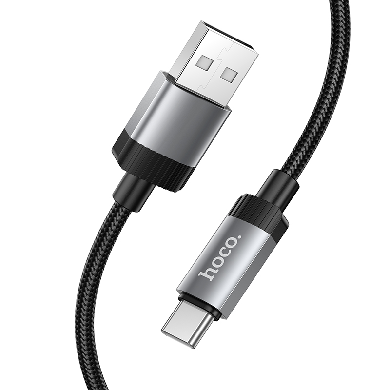 Кабель HOCO X117 Star charging data cable Type-C Black — фото 5