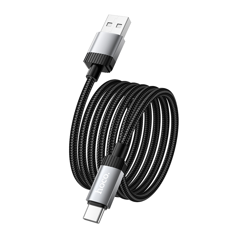 Кабель HOCO X117 Star charging data cable Type-C Black — фото 6