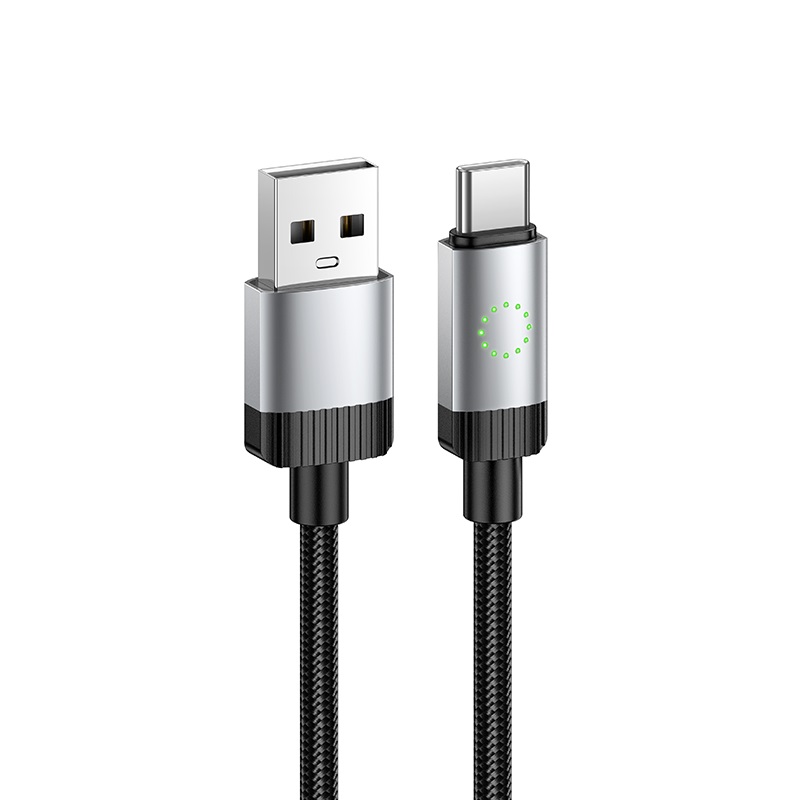 Кабель HOCO X117 Star charging data cable Type-C Black