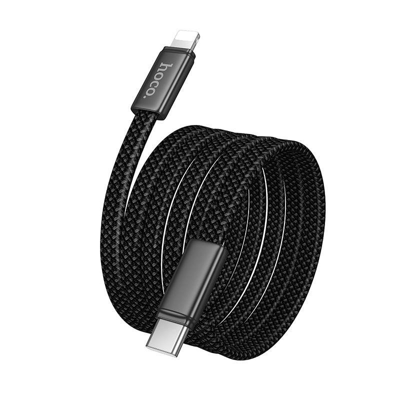 Кабель HOCO X125 Exceso PD30W charging data cable iP Black — фото 5