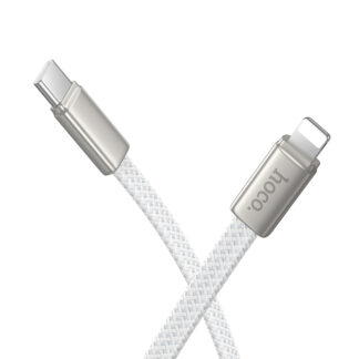 Кабель HOCO X125 Exceso PD30W charging data cable iP White