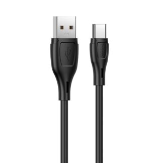Кабель HOCO X61 Ultimate silicone charging data cable for Type-C Black
