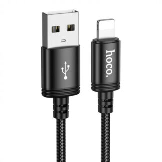 Кабель Hoco X91 Radiance charging data cable for iP(L=3M) Black
