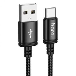 Кабель Hoco X91 Radiance charging data cable for Type-C(L=3M) Black