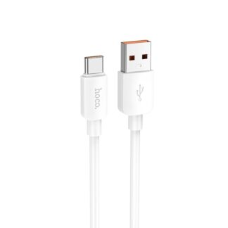 Кабель HOCO X96 Hyper 100W charging data cable Type-C White