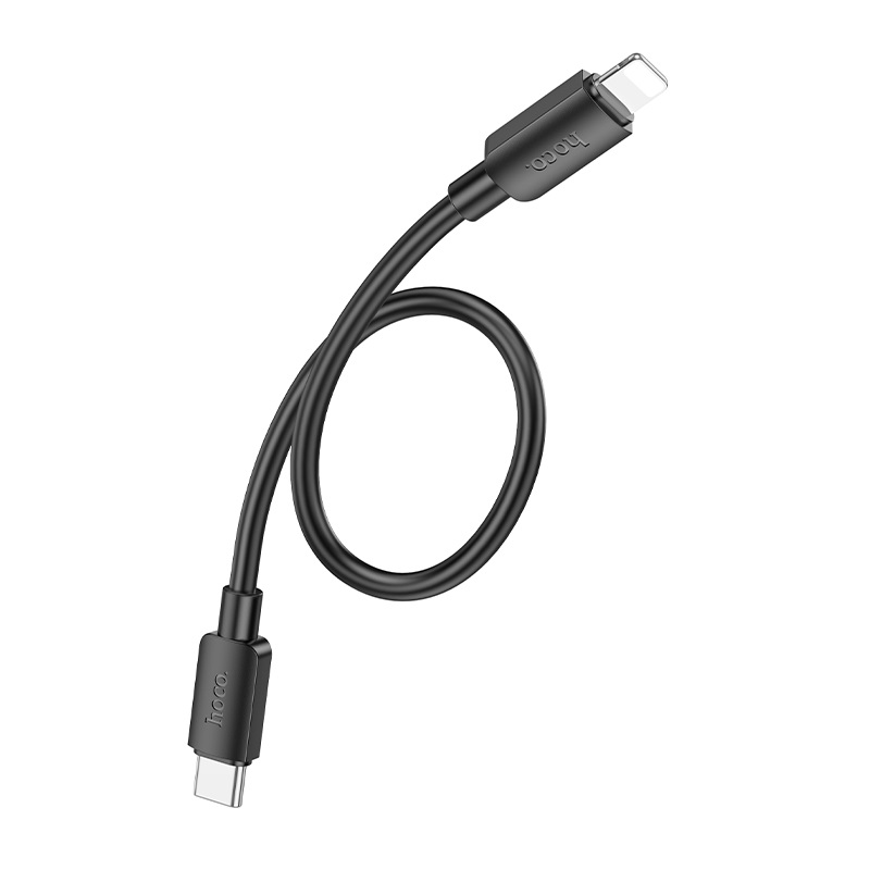 Кабель HOCO X96 Hyper PD charging data cable iP (L=0.25M) Black — фото 4