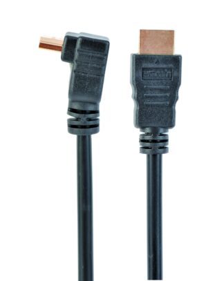 Кабель кутовий Hdmi V.2.0, 4 К 60 Гц, позолочені конектори, 3 м