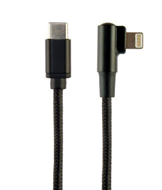 Кабель кутовий USB 2.0 C-тато/Lightning, 0.2 м Cablexpert