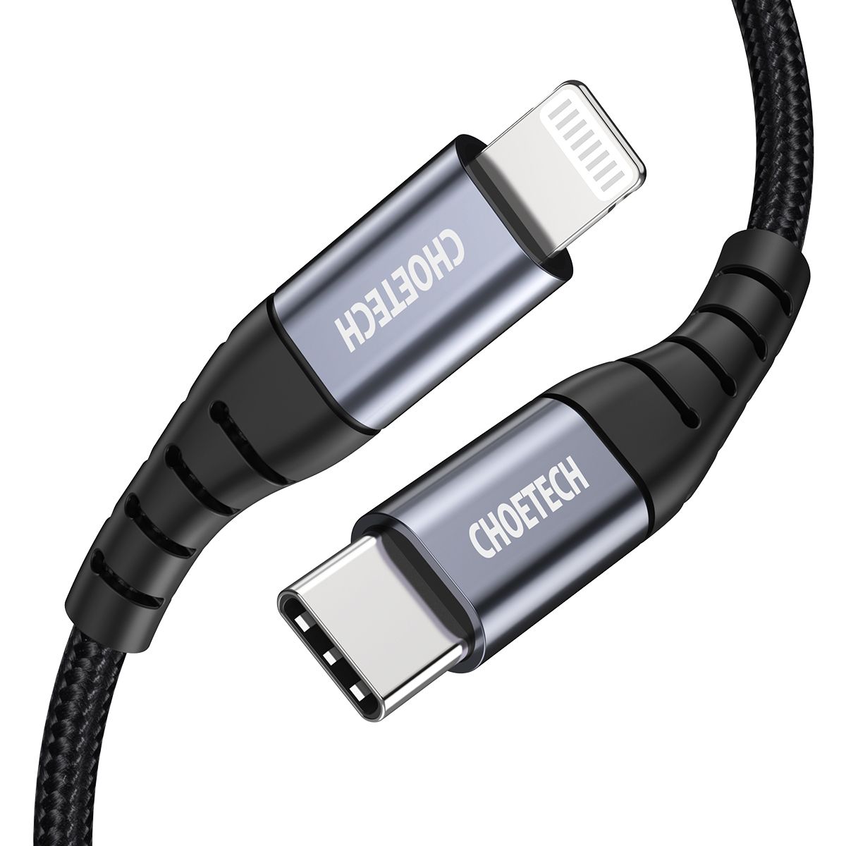 Кабель MFI, USB 2.0 Power Delivery (PD), C-тато/Lightning, 1,2 м — фото 2