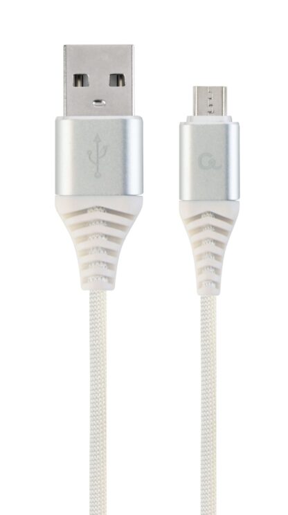 Кабель micro USB 2.0 A-тато/Micro B-тато, преміум, 2.1 А Cablexpert