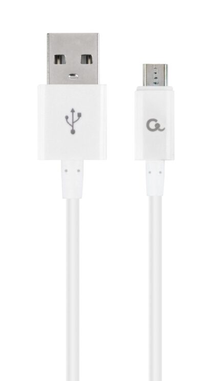 Кабель micro USB 2.0 A-тато/Micro B-тато, преміум, 2.1 А Cablexpert
