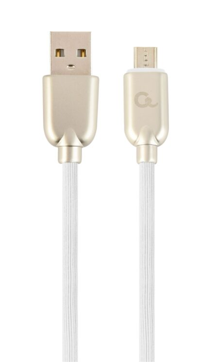 Кабель micro USB 2.0 A-тато/Micro B-тато, преміум, 2.1 А Cablexpert