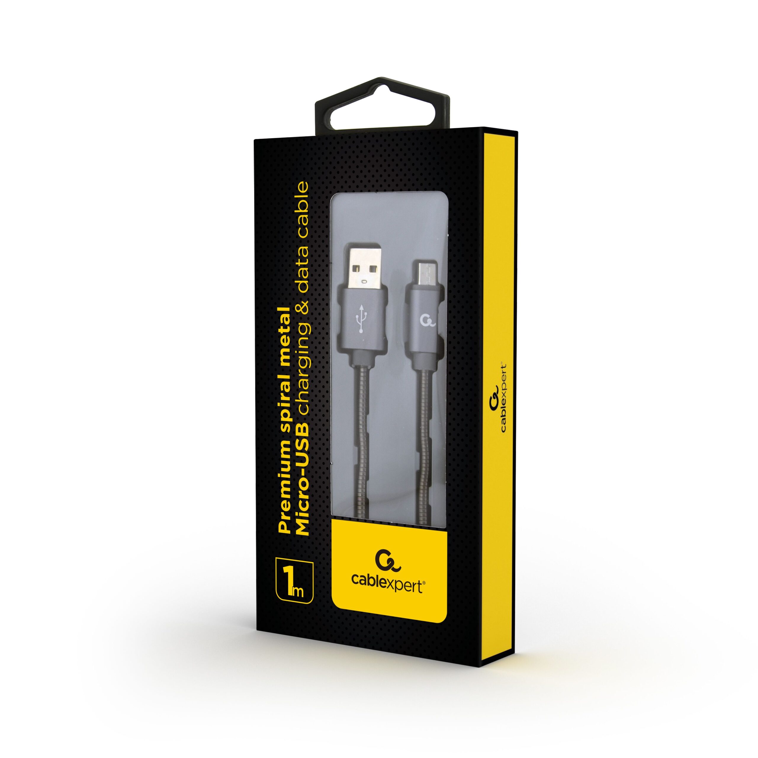 Кабель micro USB 2.0 A-тато/Micro B-тато, преміум, 2.1 А Cablexpert — фото 2