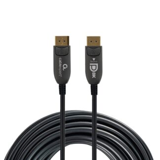 Кабель оптичний (AOC) DisplayPort V.1.4, 8 К 60 Гц/4 К 120 Гц, позолочені