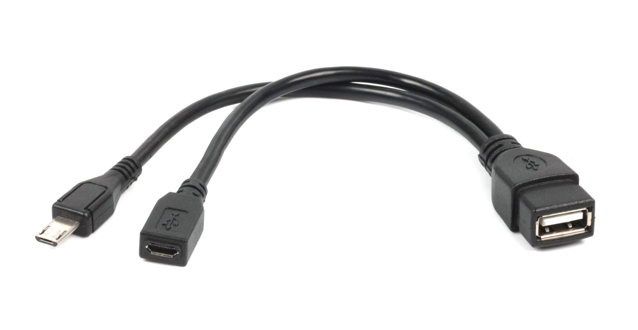 Кабель OTG USB 2.0, A-мама/micro B-тато, 0.15 м Cablexpert