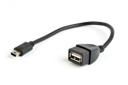 Кабель OTG USB 2.0, A-мама/mini B-тато, 0.15 м Cablexpert