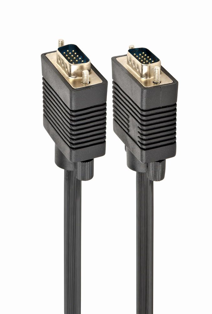Кабель premium VGA, 3+ 9C HD15M, подвійне екранування, з 2-ма