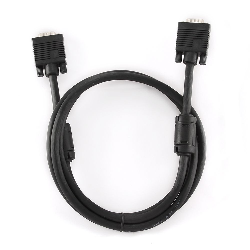 Кабель premium VGA, 3+9C HD15M, подвійне екранування, з 2-ма — фото 3