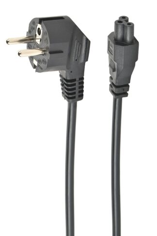 Кабель силовий, CEE7/7-C5, довжина 1 м, VDE, із заземленням, 3*0.75