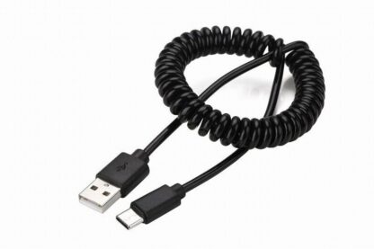 Кабель спіральний USB 2.0 A-тато/С-тато Cablexpert CC-USB2C-Amcm-6