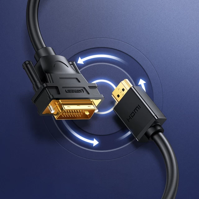 Кабель UGREEN Hdmi to DVI 2 м для монітора — фото 3