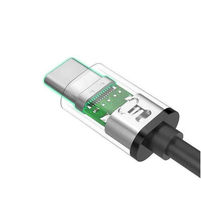 Кабель UGREEN US286 USB 2.0 Type C to Type C Cable Nickel Plating 1m (Black) (UGR-50997) — фото 4