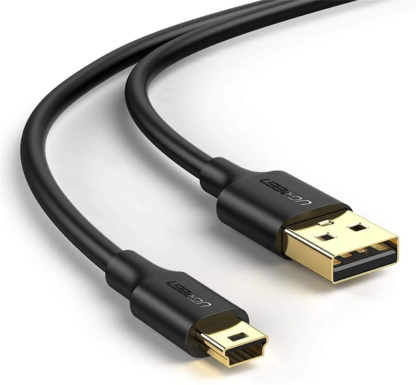 Кабель UGREEN USB 2.0 A Male to Mini 5 Pin Male для зарядки та синхронізації — фото 4